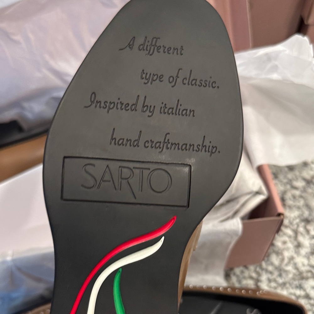 SARTO By Franco Sarto Brown Loafers - Picture 7 of 9